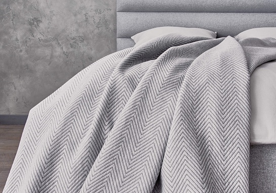 Плед Porto серый